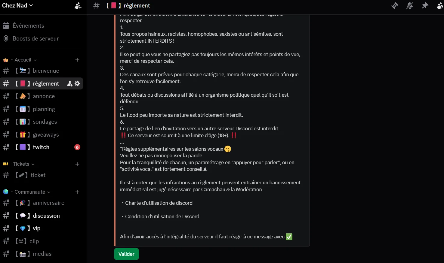 Règlement Nadouli